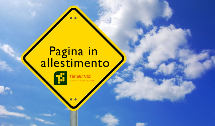 pagina in allestimento